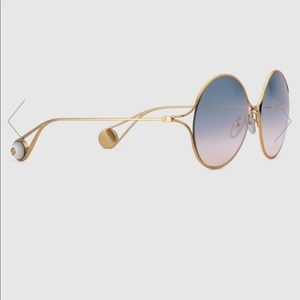 GUCCI Round-frame metal sunglasses 🔥